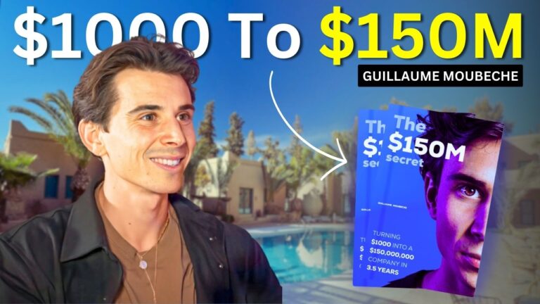 Guillaume Moubeche: How He Turned His Last $1,000 Into $150M