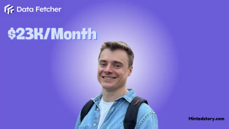 Andy Cloke: How He Built Data Fetcher Into a $23K/Month Micro-SaaS